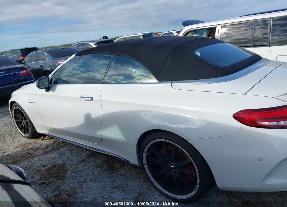 2019 MERCEDES-BENZ AMG C 63 S VIN: WDDWK8HB8KF828229
