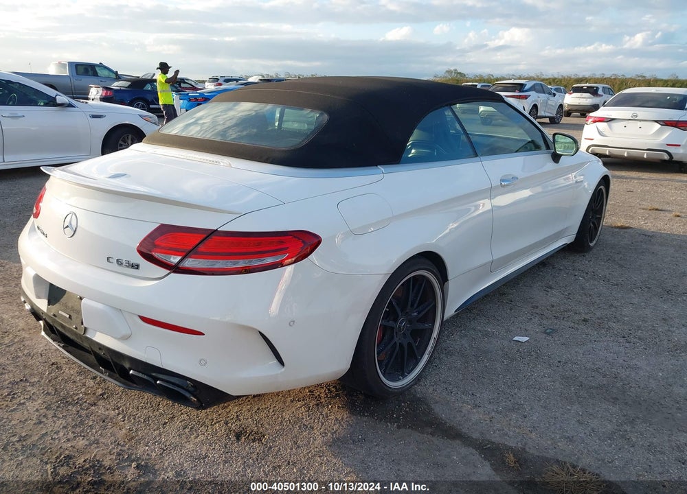 2019 MERCEDES-BENZ AMG C 63 S VIN: WDDWK8HB8KF828229