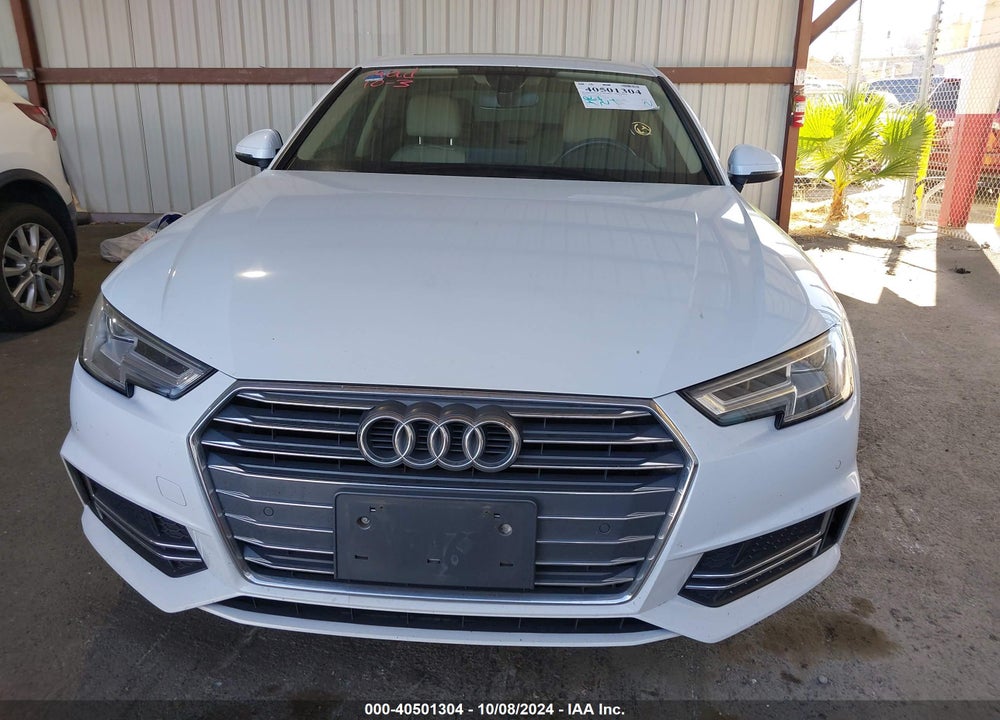2017 AUDI A4 2.0T ULTRA PREMIUM VIN: WAULMAF47HN045059