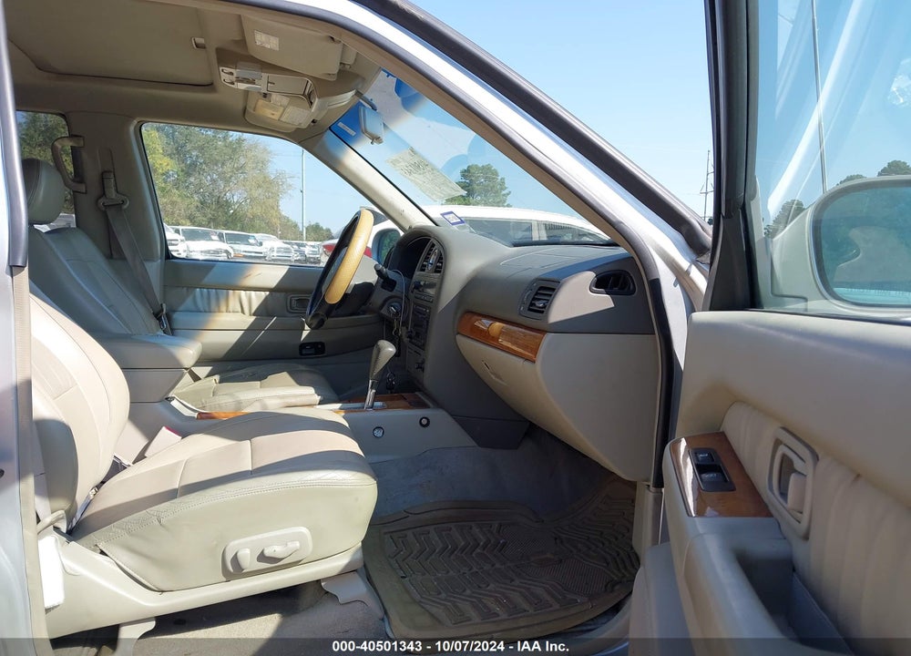 2003 INFINITI QX4 LUXURY VIN: JNRDR09X53W250472