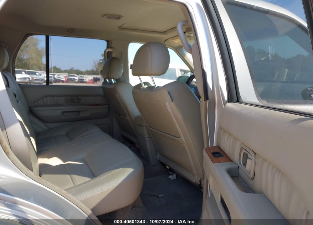 2003 INFINITI QX4 LUXURY VIN: JNRDR09X53W250472