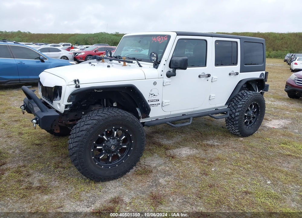 2015 JEEP WRANGLER UNLIMITED SPORT VIN: 1C4BJWDGXFL637792