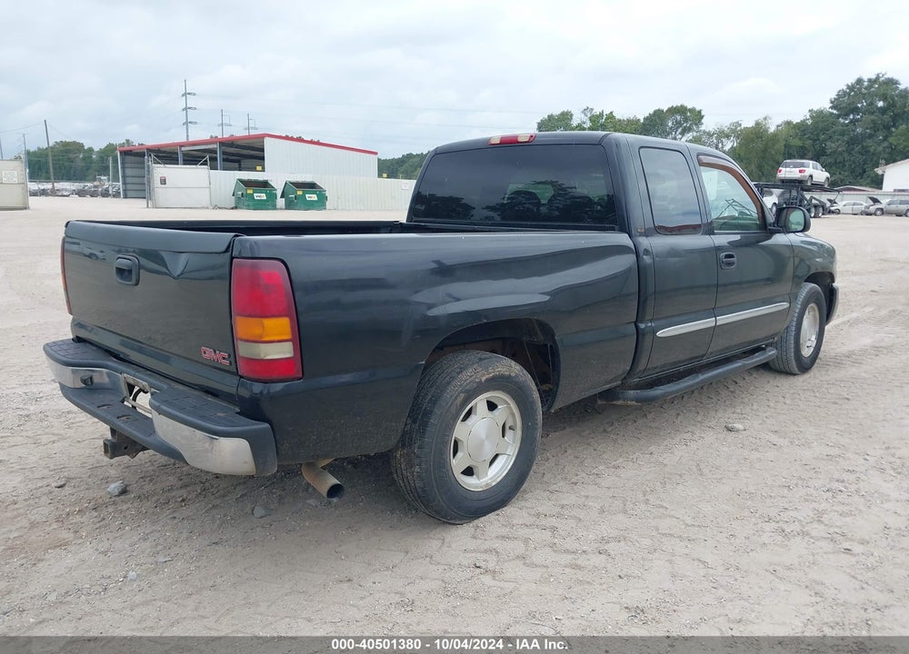 2003 GMC SIERRA 1500 SLE VIN: 2GTEC19V431123262