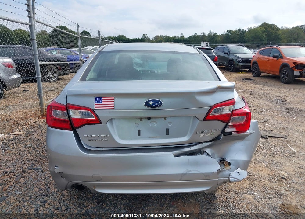 2015 SUBARU LEGACY 2.5I VIN: 4S3BNAA62F3011009