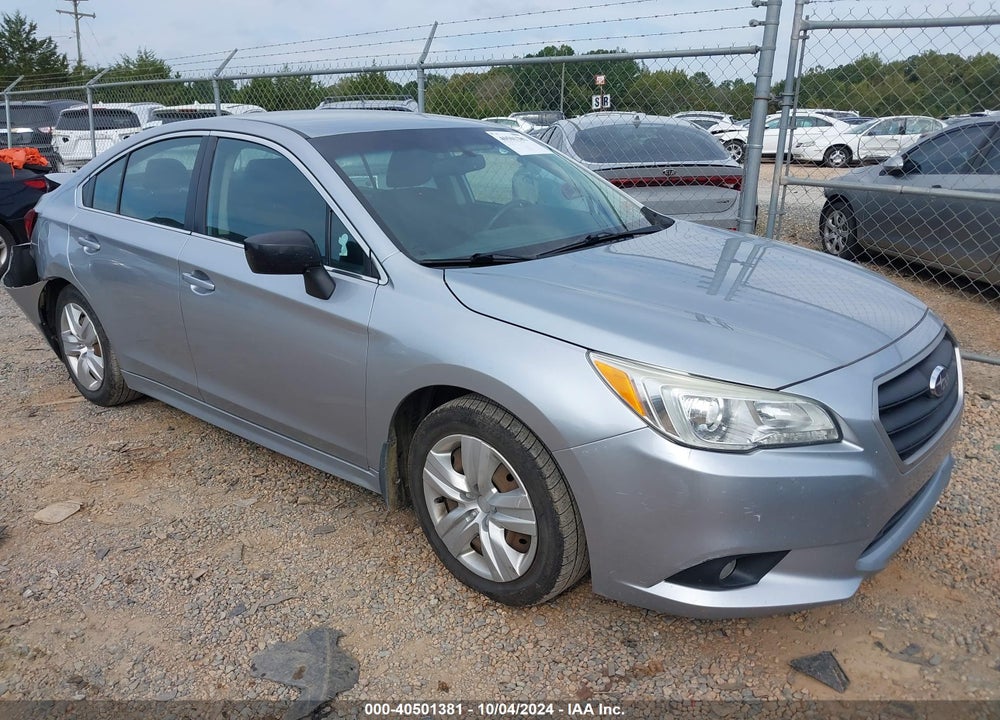 2015 SUBARU LEGACY 2.5I VIN: 4S3BNAA62F3011009