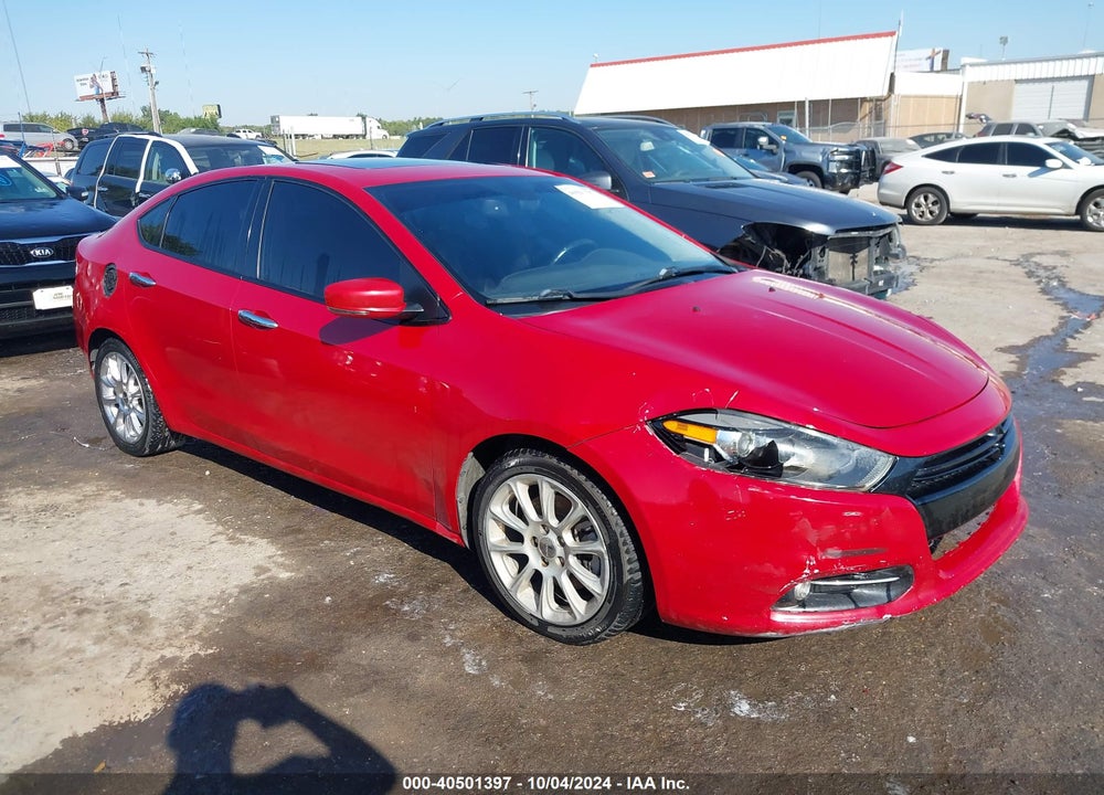 2014 DODGE DART LIMITED VIN: 1C3CDFCBXED768123