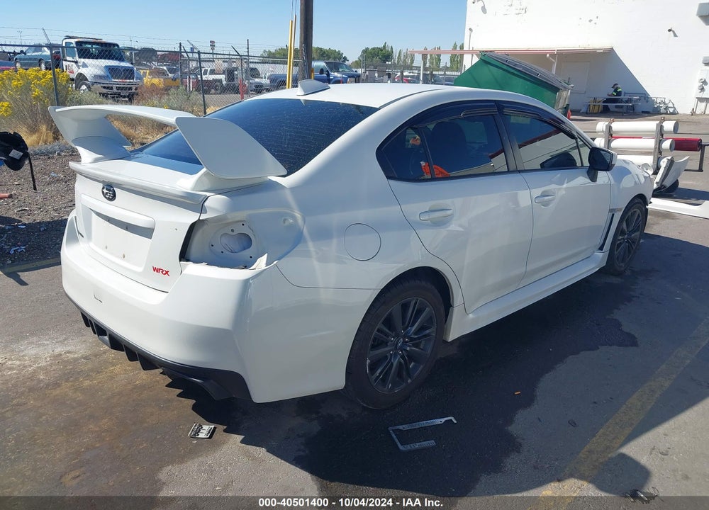 2015 SUBARU WRX PREMIUM VIN: JF1VA1D66F9802781