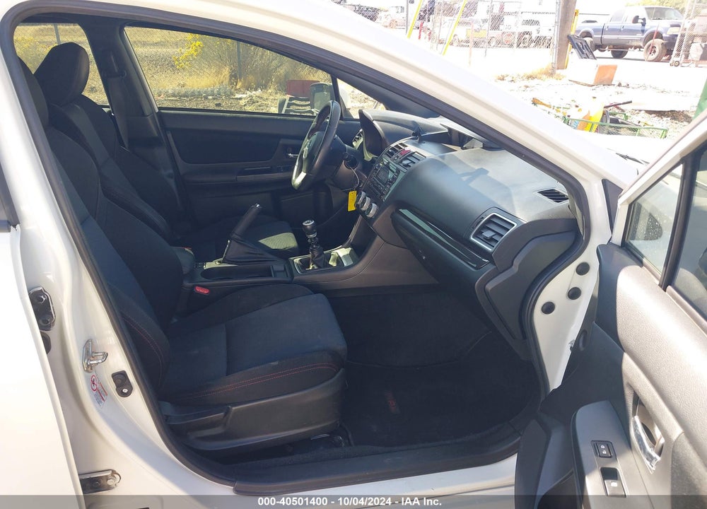 2015 SUBARU WRX PREMIUM VIN: JF1VA1D66F9802781