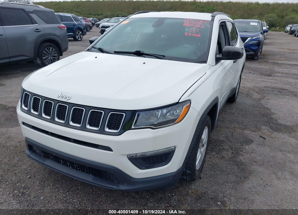 2020 JEEP COMPASS SPORT FWD VIN: 3C4NJCAB9LT102618