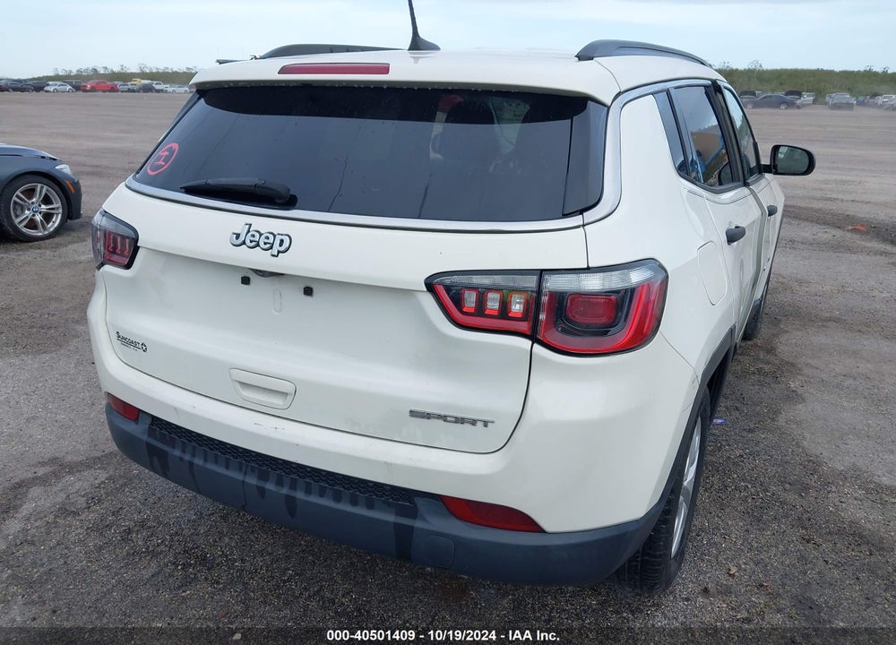2020 JEEP COMPASS SPORT FWD VIN: 3C4NJCAB9LT102618