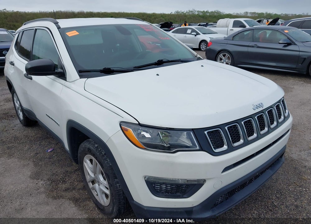 2020 JEEP COMPASS SPORT FWD VIN: 3C4NJCAB9LT102618