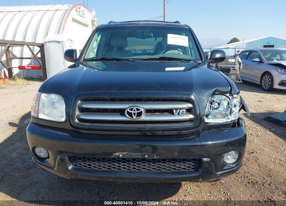 2003 TOYOTA SEQUOIA LIMITED V8 VIN: 5TDBT48A63S153343