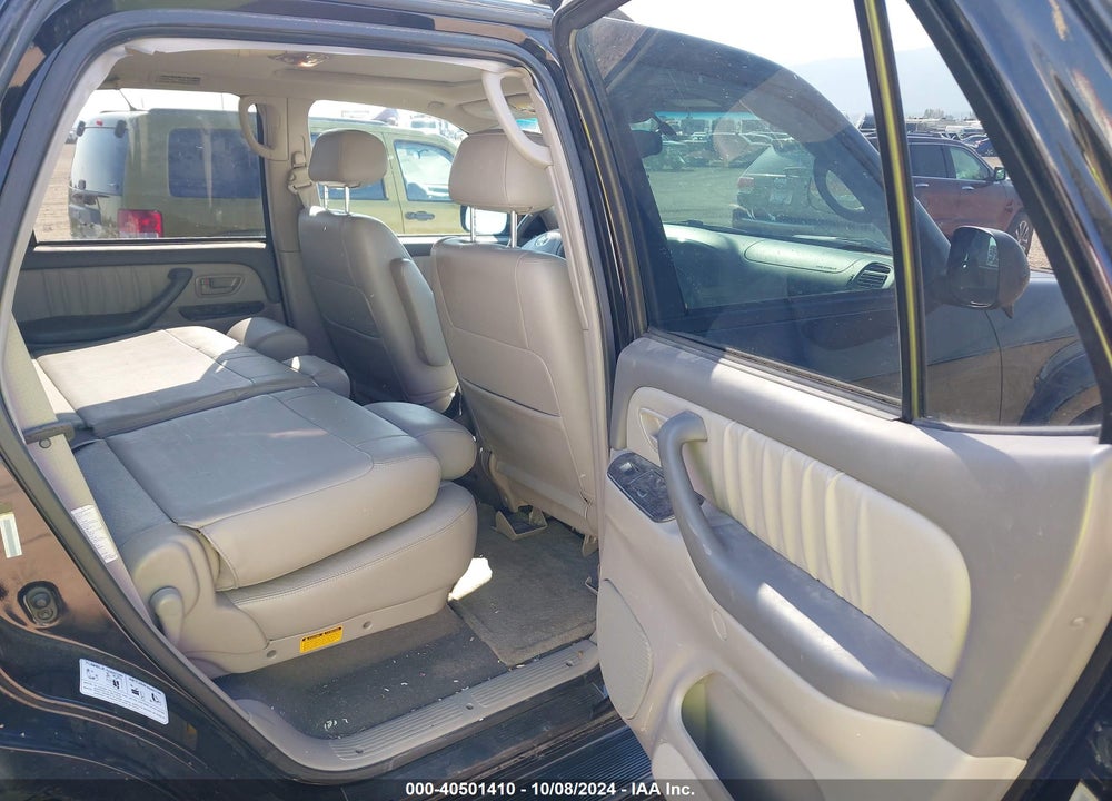 2003 TOYOTA SEQUOIA LIMITED V8 VIN: 5TDBT48A63S153343