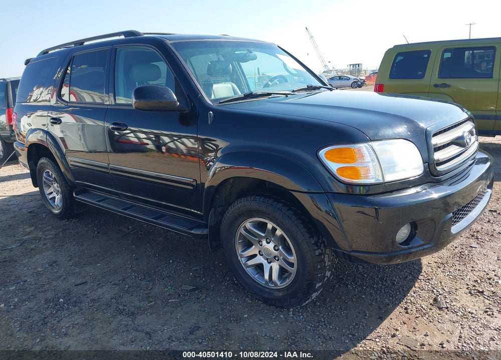 2003 TOYOTA SEQUOIA LIMITED V8 VIN: 5TDBT48A63S153343