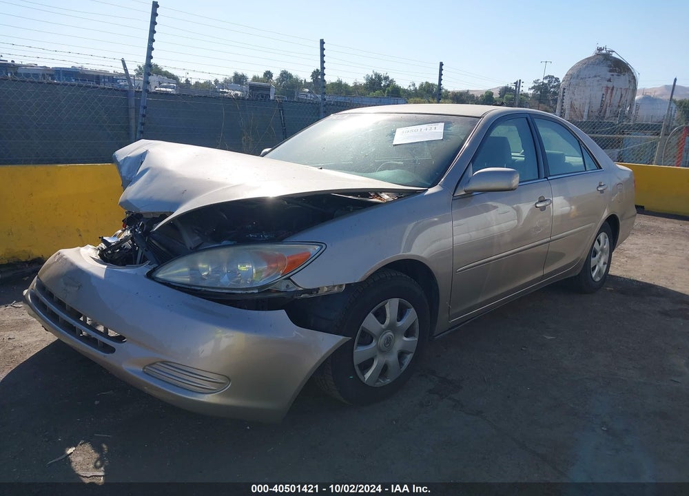 2004 TOYOTA CAMRY LE VIN: 4T1BE32K34U811229