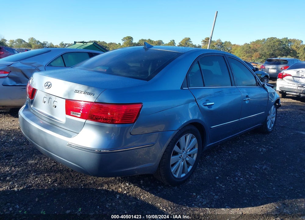 2009 HYUNDAI SONATA LIMITED VIN: 5NPEU46C49H510760