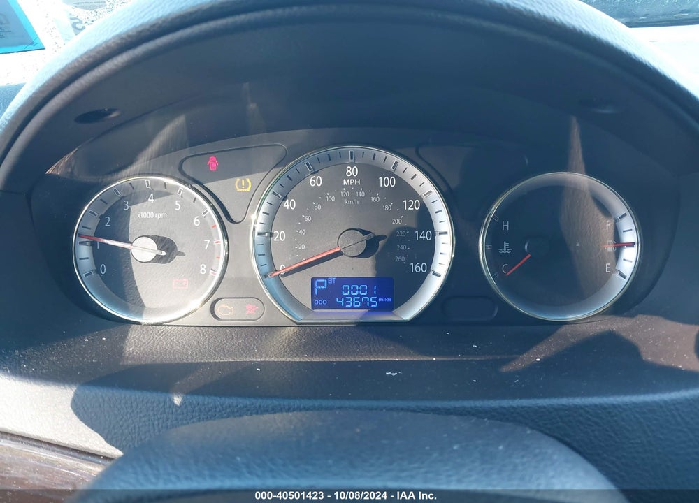 2009 HYUNDAI SONATA LIMITED VIN: 5NPEU46C49H510760