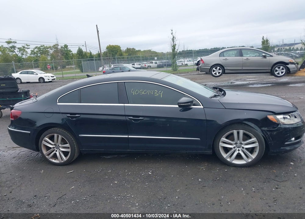 2013 VOLKSWAGEN CC 2.0T LUX VIN: WVWRN7ANXDE506066
