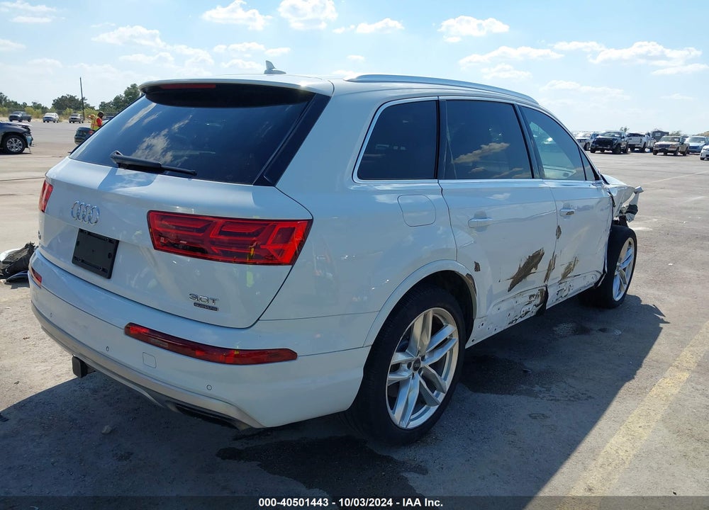2018 AUDI Q7 3.0T PREMIUM VIN: WA1VAAF72JD023278