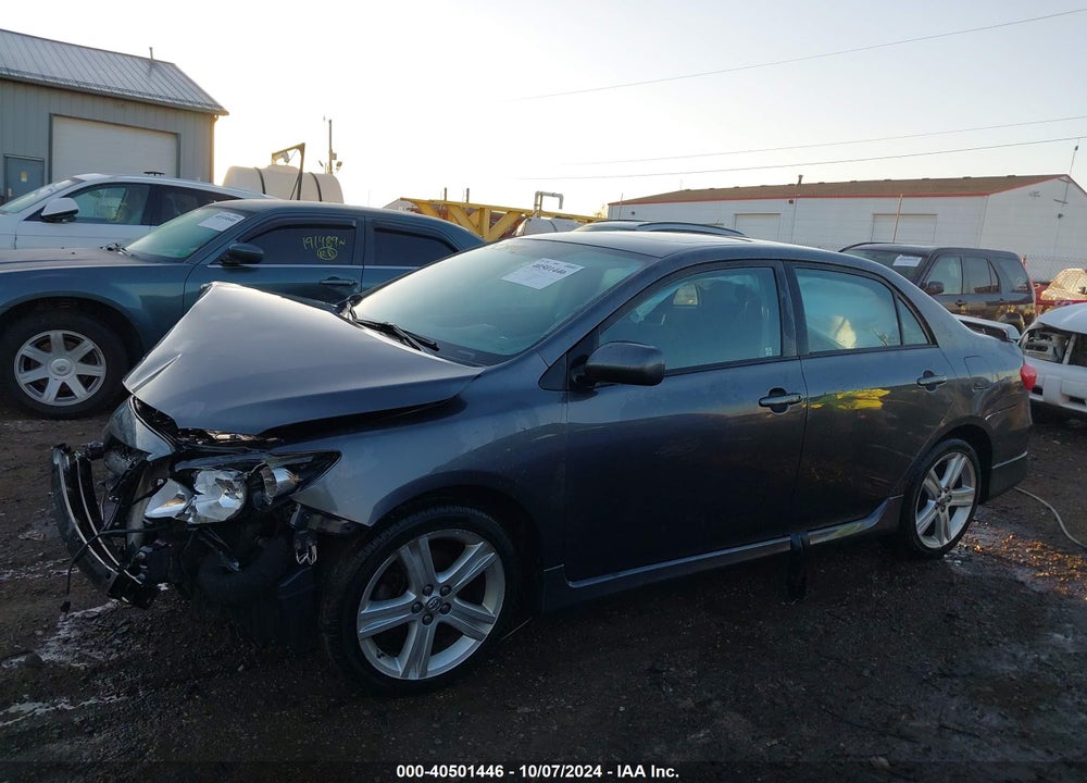 2013 TOYOTA COROLLA S VIN: 2T1BU4EE8DC121315