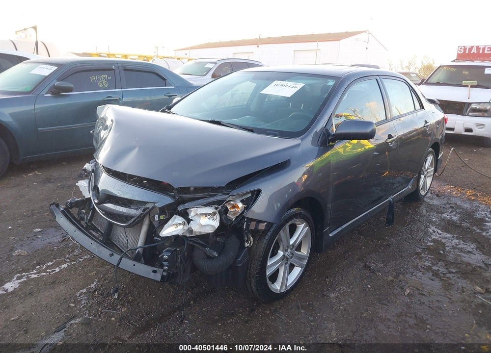 2013 TOYOTA COROLLA S VIN: 2T1BU4EE8DC121315