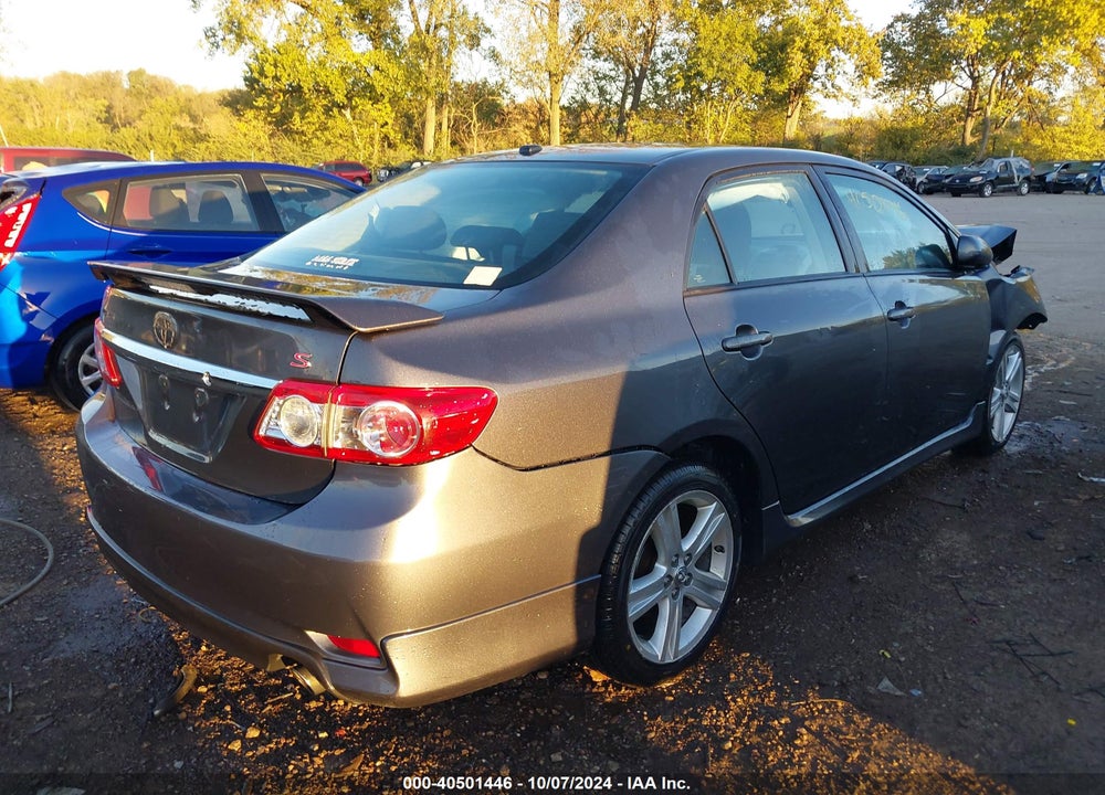 2013 TOYOTA COROLLA S VIN: 2T1BU4EE8DC121315