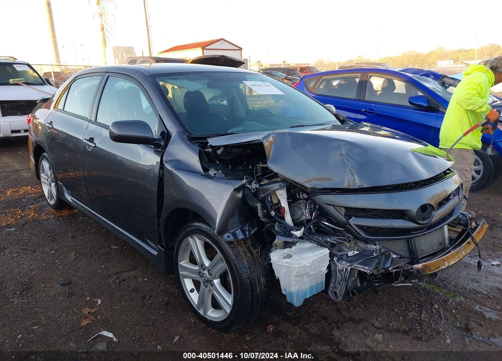 2013 TOYOTA COROLLA S VIN: 2T1BU4EE8DC121315