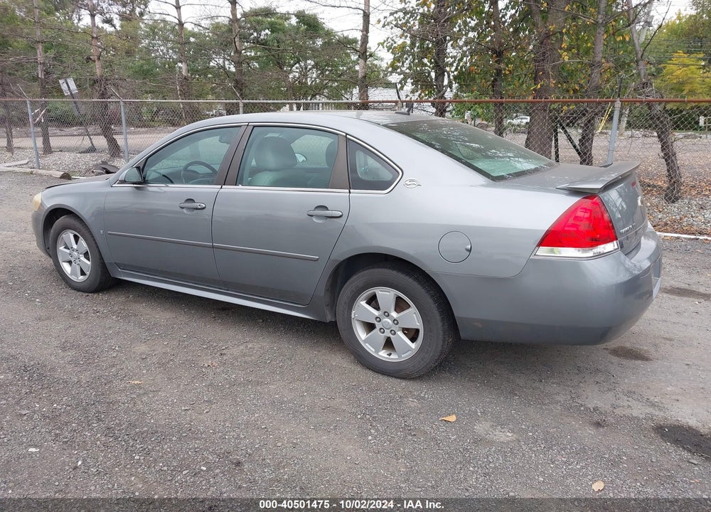 2009 CHEVROLET IMPALA LT VIN: 2G1WT57N191220791