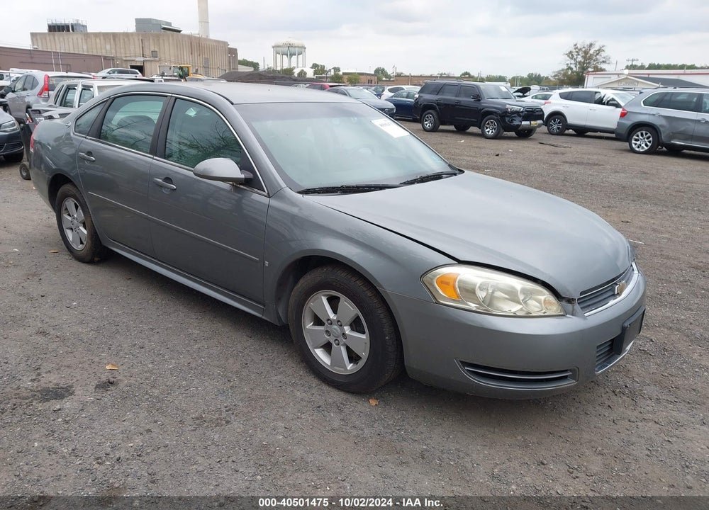 2009 CHEVROLET IMPALA LT VIN: 2G1WT57N191220791