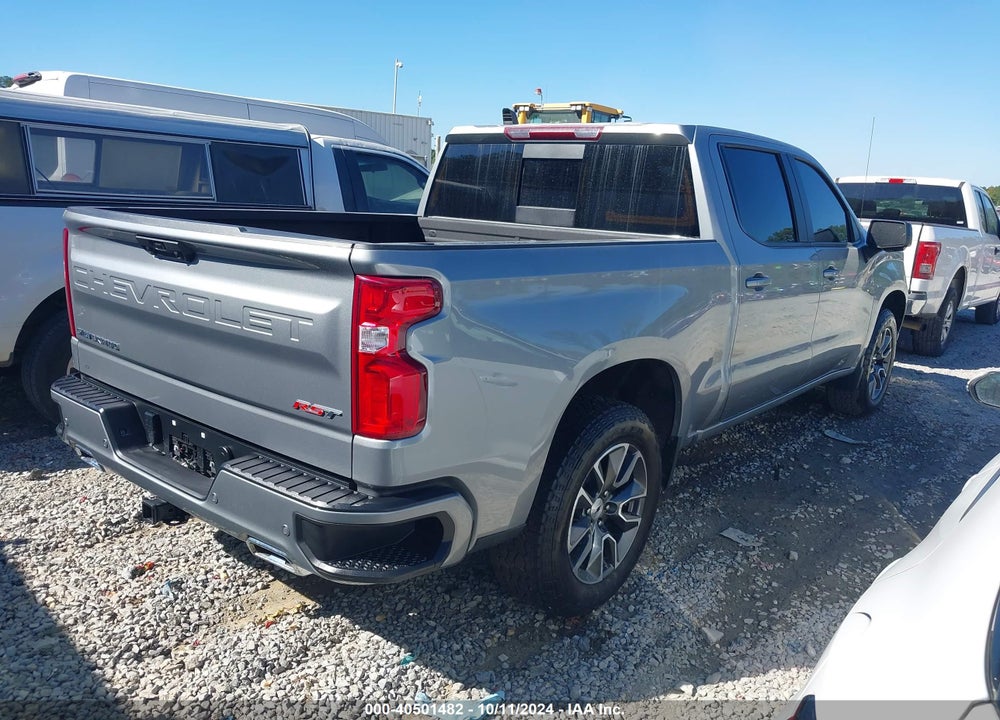 2024 CHEVROLET SILVERADO 1500 4WD SHORT BED RST VIN: 1GCUDEELXRZ210605