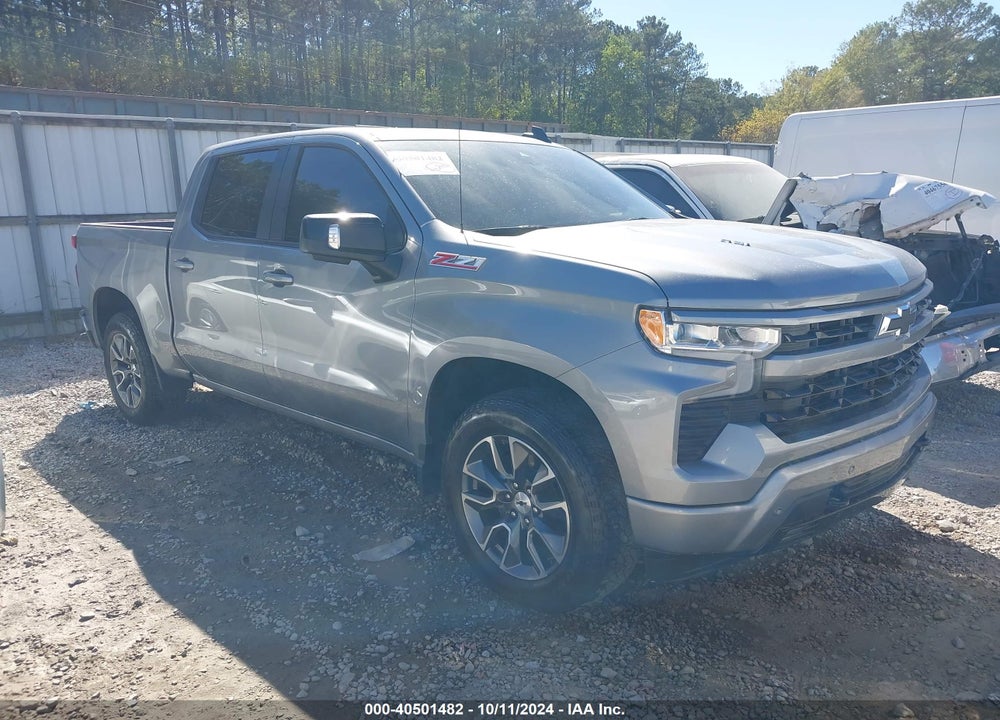 2024 CHEVROLET SILVERADO 1500 4WD SHORT BED RST VIN: 1GCUDEELXRZ210605