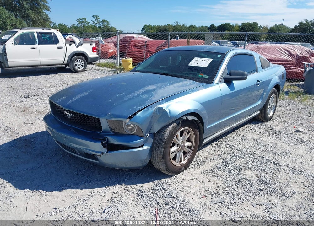 2007 FORD MUSTANG V6 DELUXE/V6 PREMIUM VIN: 1ZVFT80N375299778