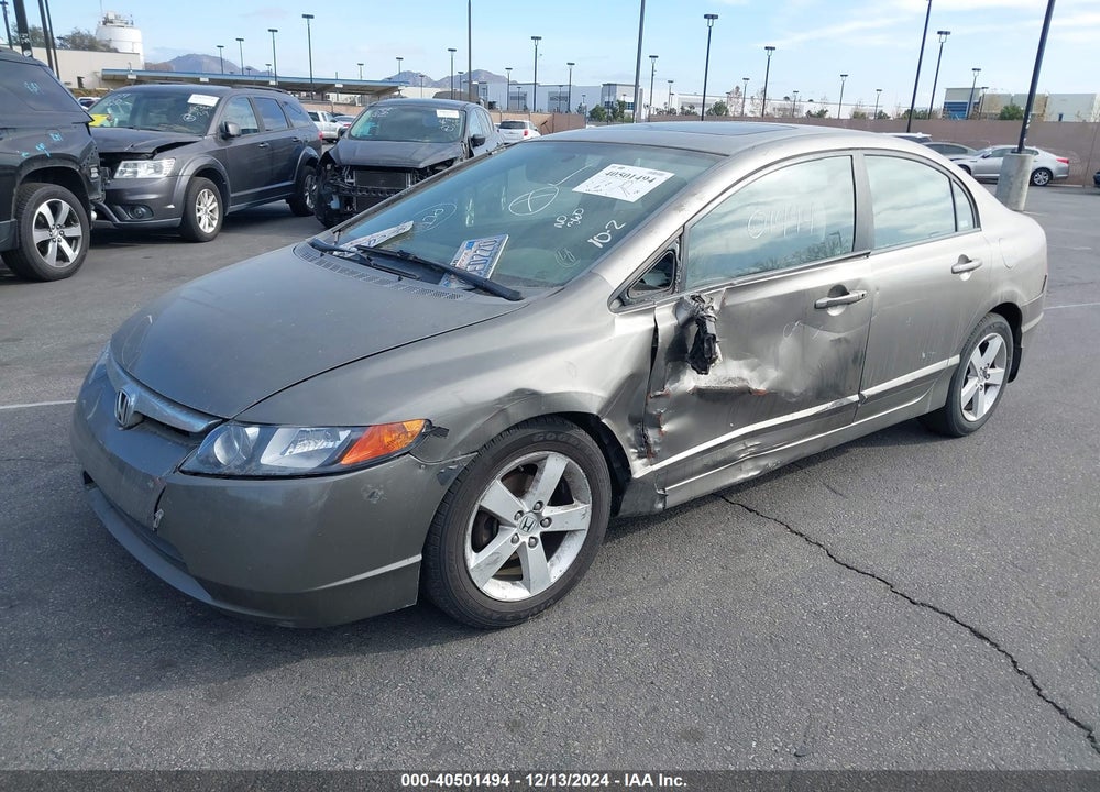 2008 HONDA CIVIC EX VIN: 2HGFA16868H511148
