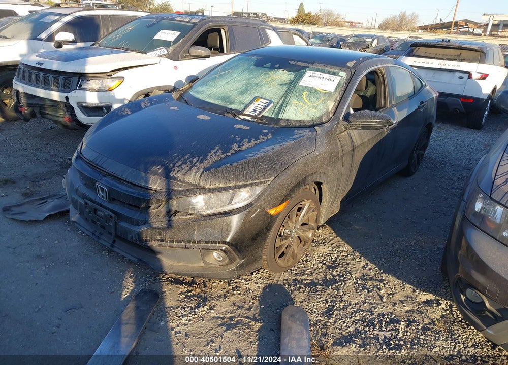 2019 HONDA CIVIC SPORT VIN: 2HGFC2F83KH515519