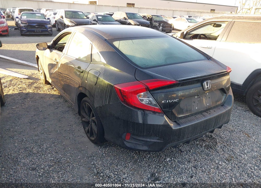 2019 HONDA CIVIC SPORT VIN: 2HGFC2F83KH515519