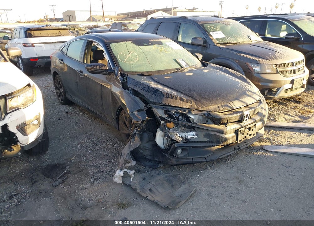 2019 HONDA CIVIC SPORT VIN: 2HGFC2F83KH515519