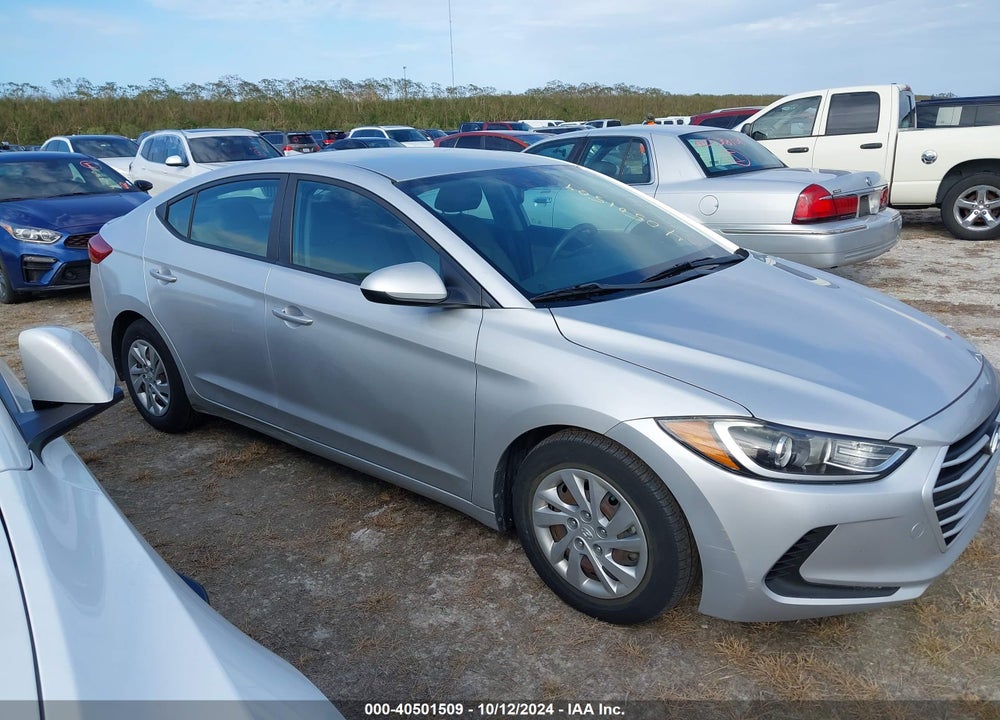 2017 HYUNDAI ELANTRA SE VIN: KMHD74LF5HU374317