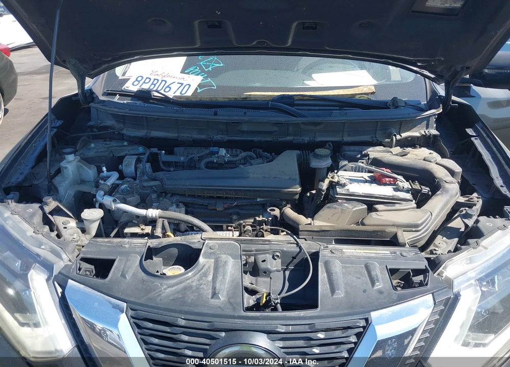 2019 NISSAN ROGUE SV VIN: JN8AT2MT4KW264189