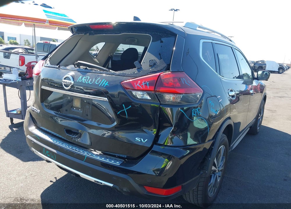 2019 NISSAN ROGUE SV VIN: JN8AT2MT4KW264189