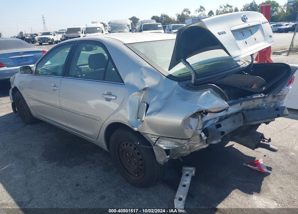 2005 TOYOTA CAMRY XLE V6 VIN: 4T1BF32K25U603888