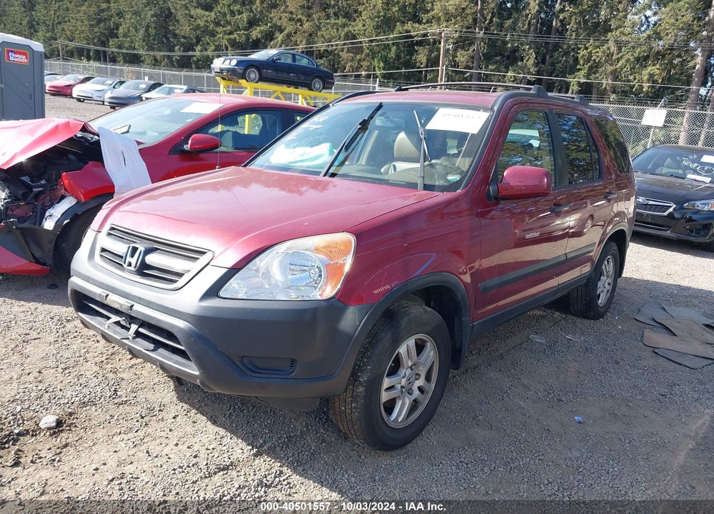 2002 HONDA CR-V EX VIN: JHLRD78812C025928