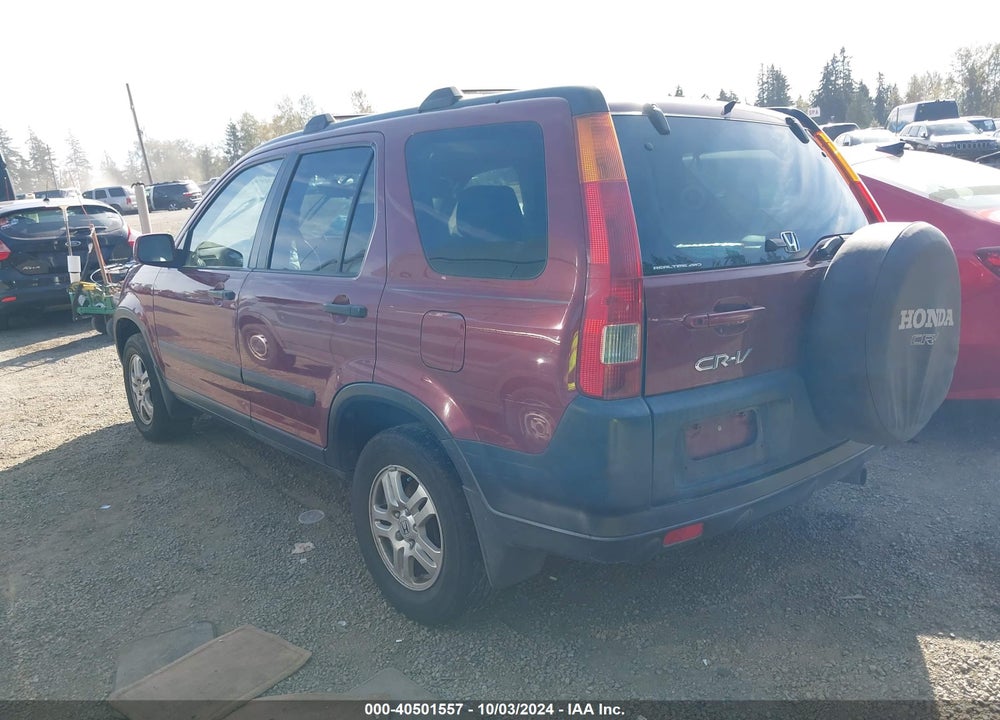 2002 HONDA CR-V EX VIN: JHLRD78812C025928