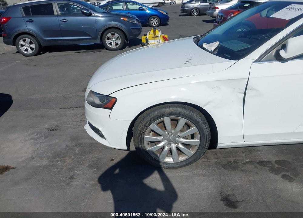 2010 AUDI A4 2.0T PREMIUM VIN: WAUFFAFL9AN021866