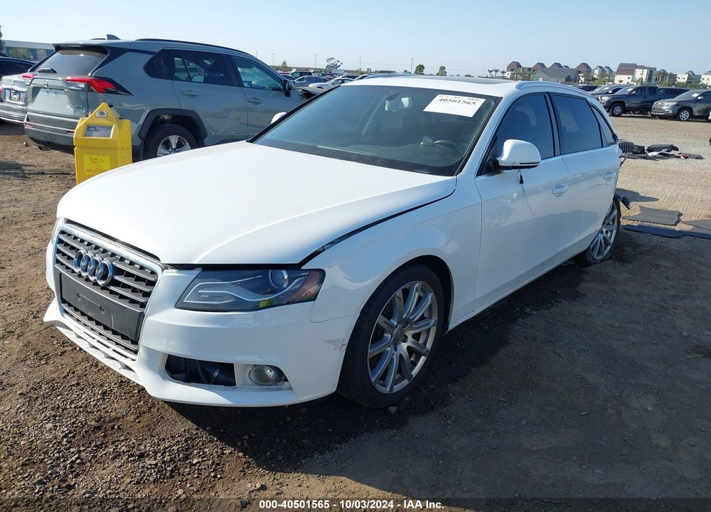 2009 AUDI A4 VIN: WAUGF78K19A229898