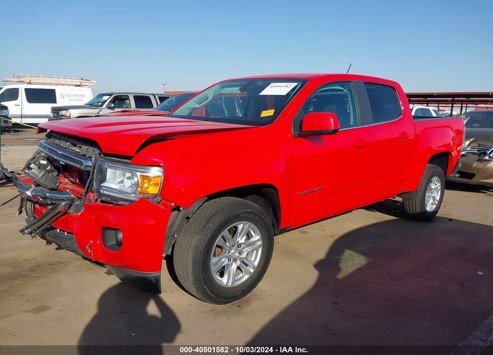 2020 GMC CANYON 2WD SHORT BOX SLE VIN: 1GTG5CEN2L1193501