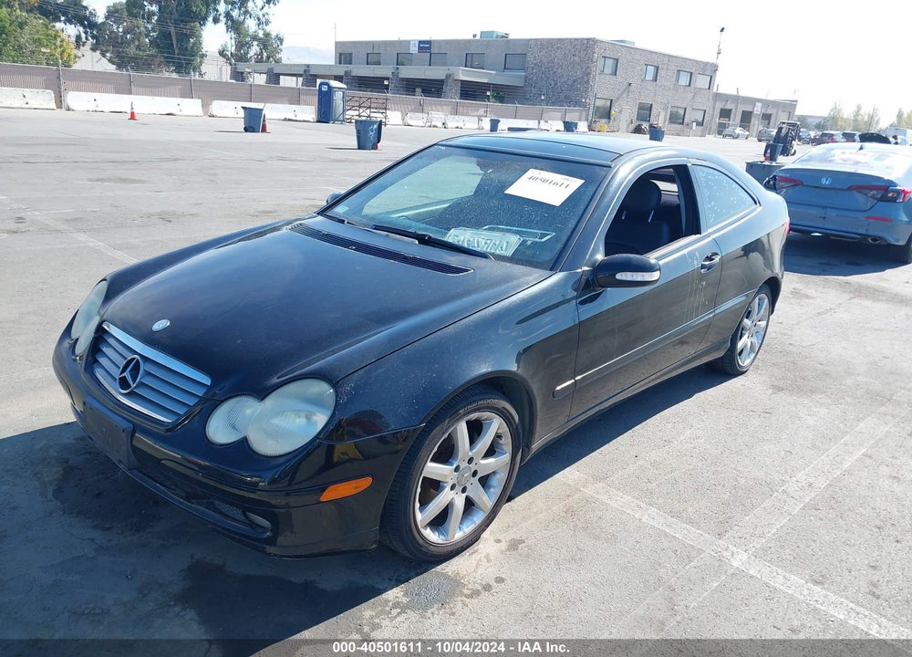 2002 MERCEDES-BENZ C 230 VIN: WDBRN47J92A317446