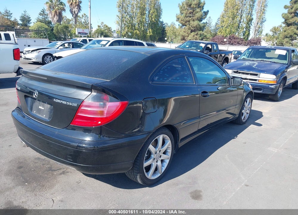2002 MERCEDES-BENZ C 230 VIN: WDBRN47J92A317446