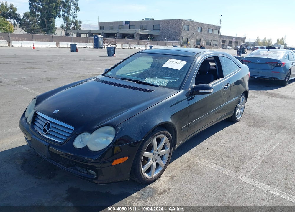 2002 MERCEDES-BENZ C 230 VIN: WDBRN47J92A317446