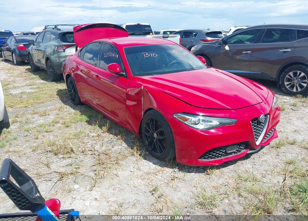 2017 ALFA ROMEO GIULIA RWD VIN: ZARFAEBNXH7534760