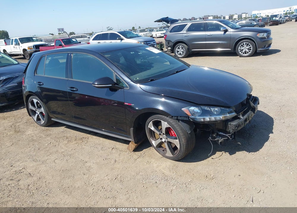 2019 VOLKSWAGEN GOLF GTI 2.0T AUTOBAHN/2.0T RABBIT EDITION/2.0T S/2.0T SE VIN: 3VW6T7AU3KM001071